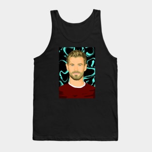 Chris Hemsworth Pop Art Portrait Tank Top